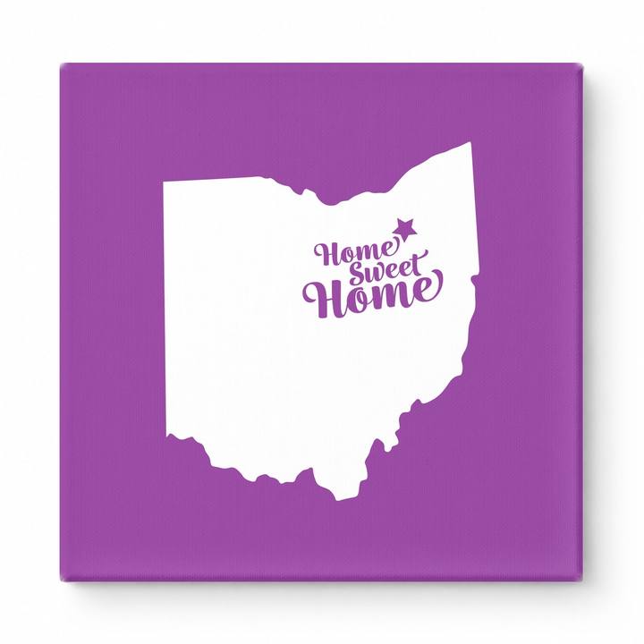Home Sweet Akron — Ohio State Silhouette