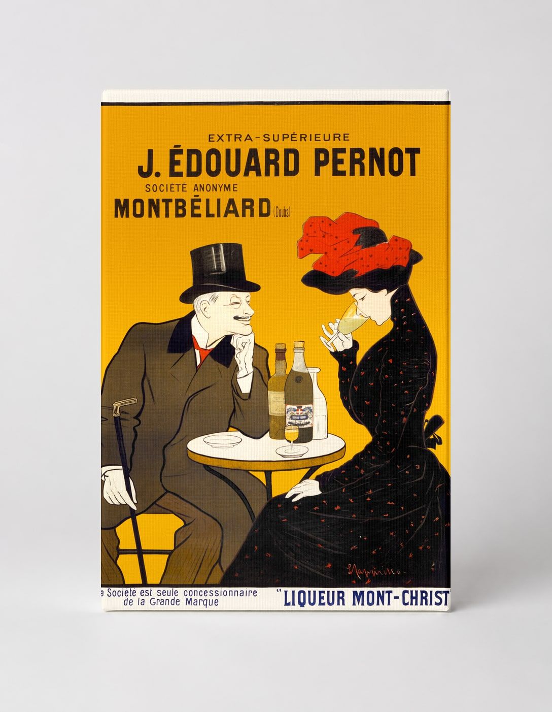 J. Edouard Pernot Montbéliard Liqueur Mont-Christ - Belle Époque Vintage Poster Wall Art