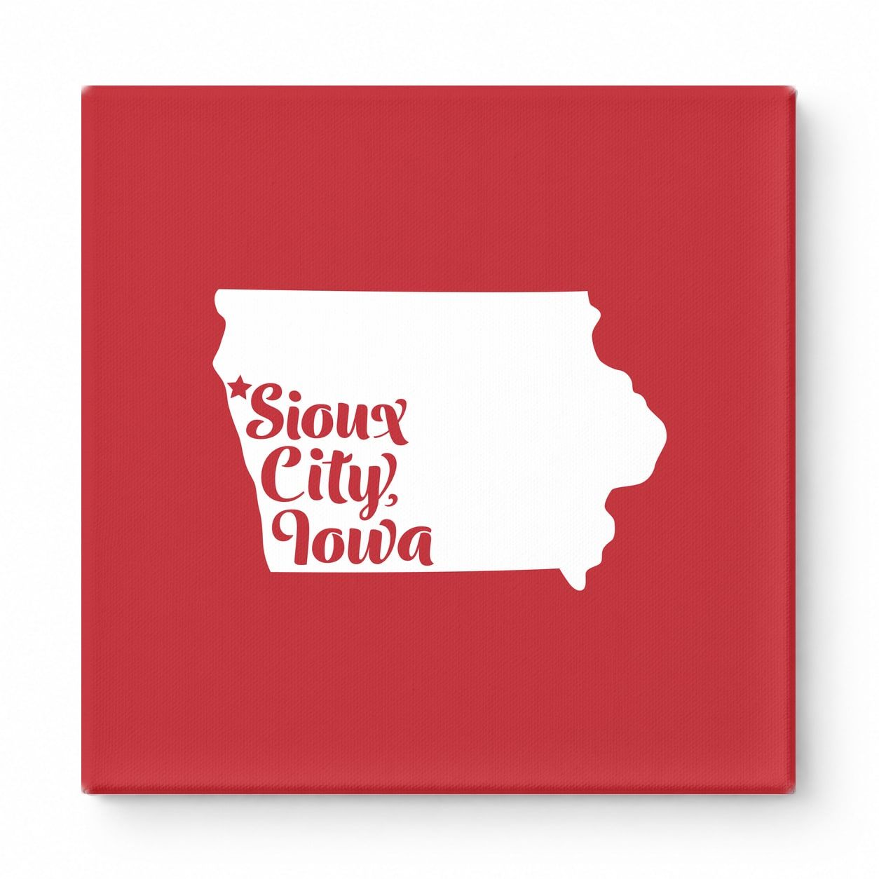 Home Sweet Sioux City — Iowa State Silhouette