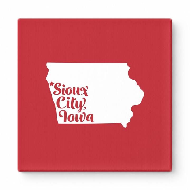 Home Sweet Sioux City — Iowa State Silhouette