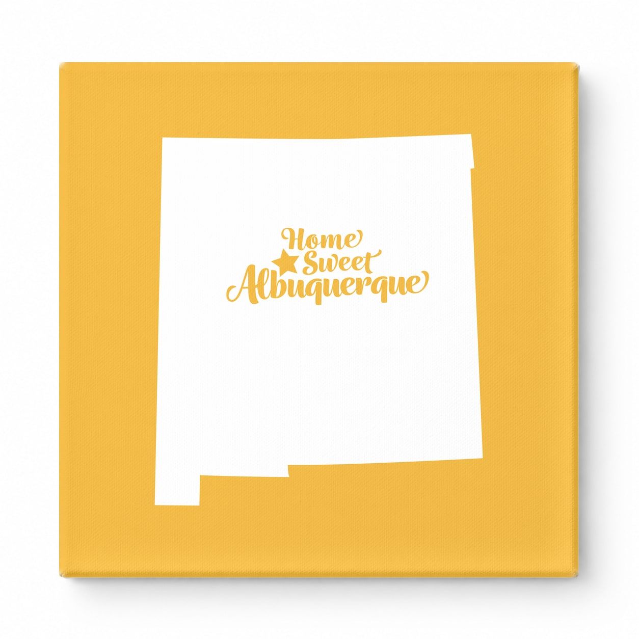 Home Sweet Albuquerque — New Mexico State Silhouette
