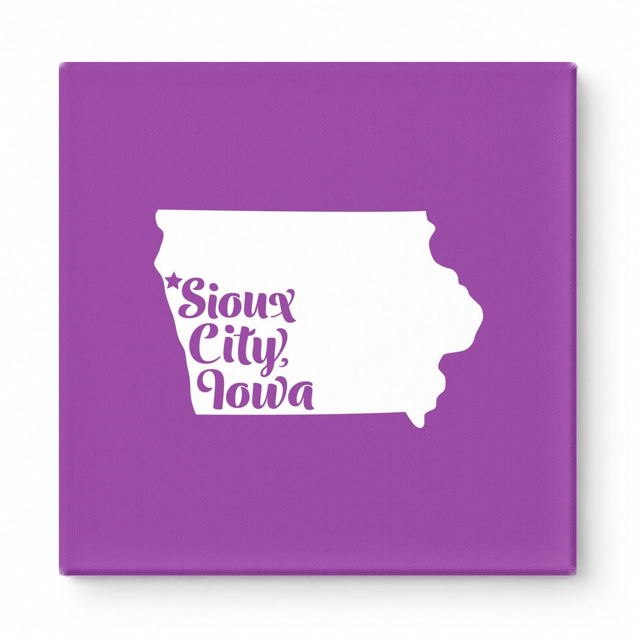 Home Sweet Sioux City — Iowa State Silhouette