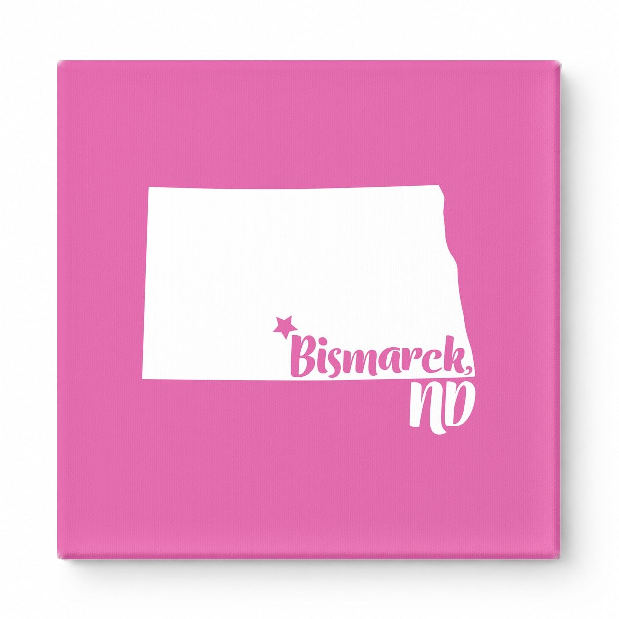 Home Sweet Bismarck — North Dakota State Silhouette