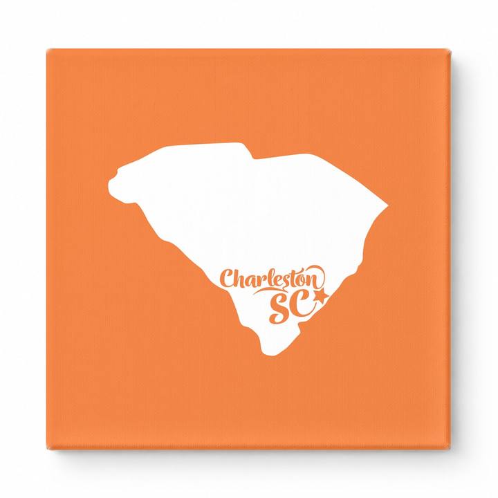 Home Sweet Charleston — South Carolina State Silhouette