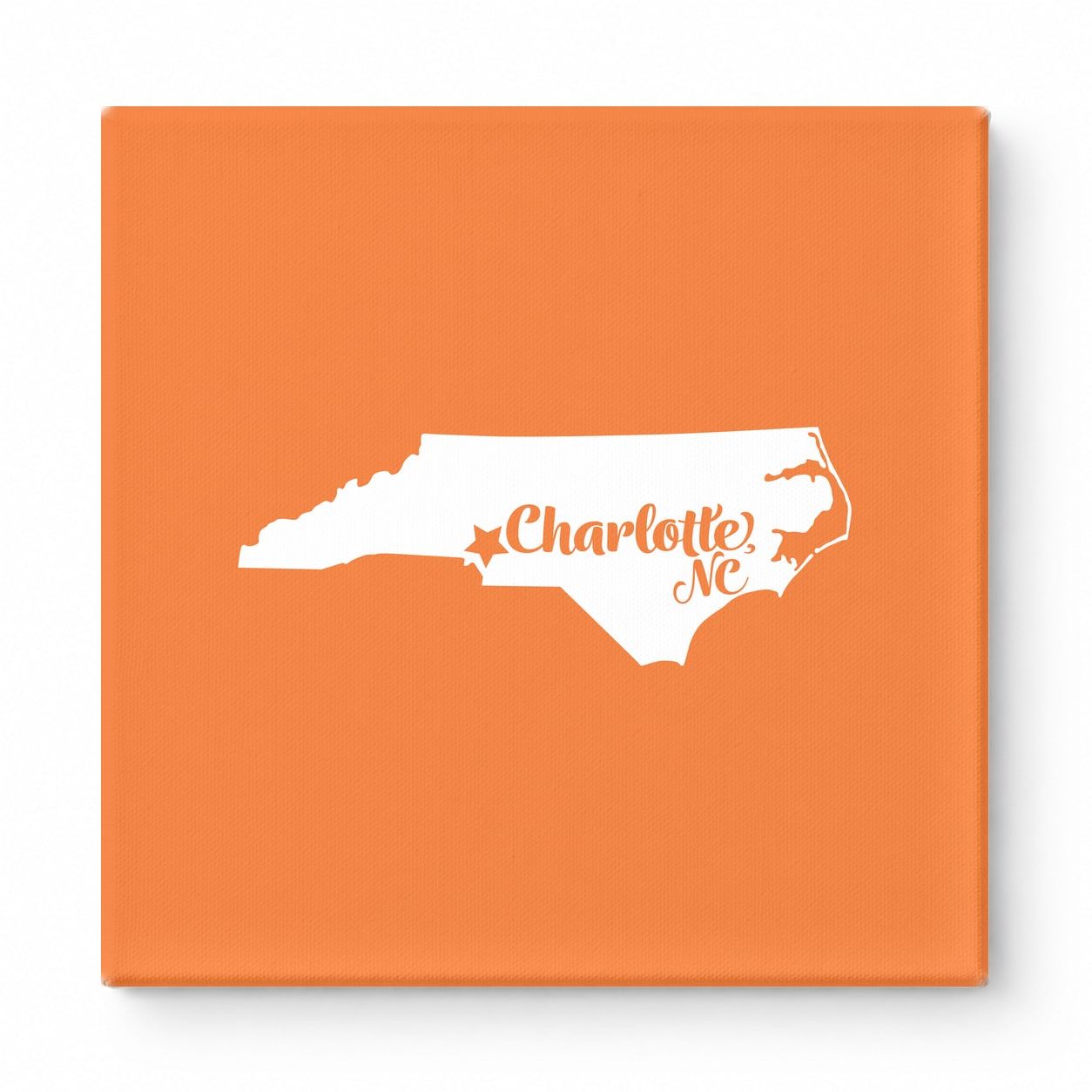 Home Sweet Charlotte — North Carolina State Silhouette