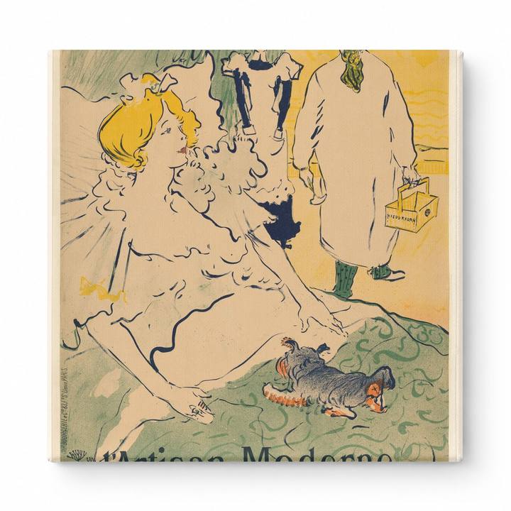 L'Artisan Moderne 1894 - Belle Époque French Advertising Vintage Poster Wall Art