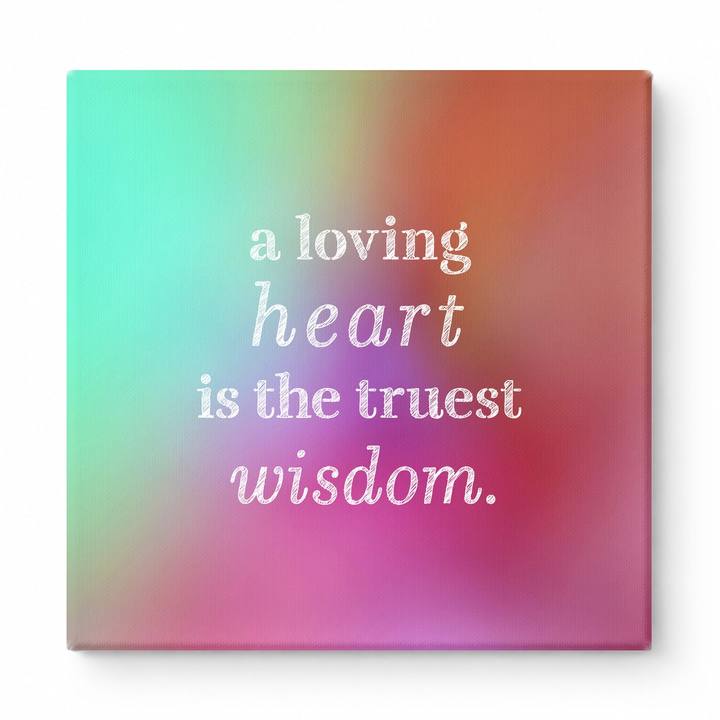 A Loving Heart Is the Truest Wisdom — Geometric Low-Poly