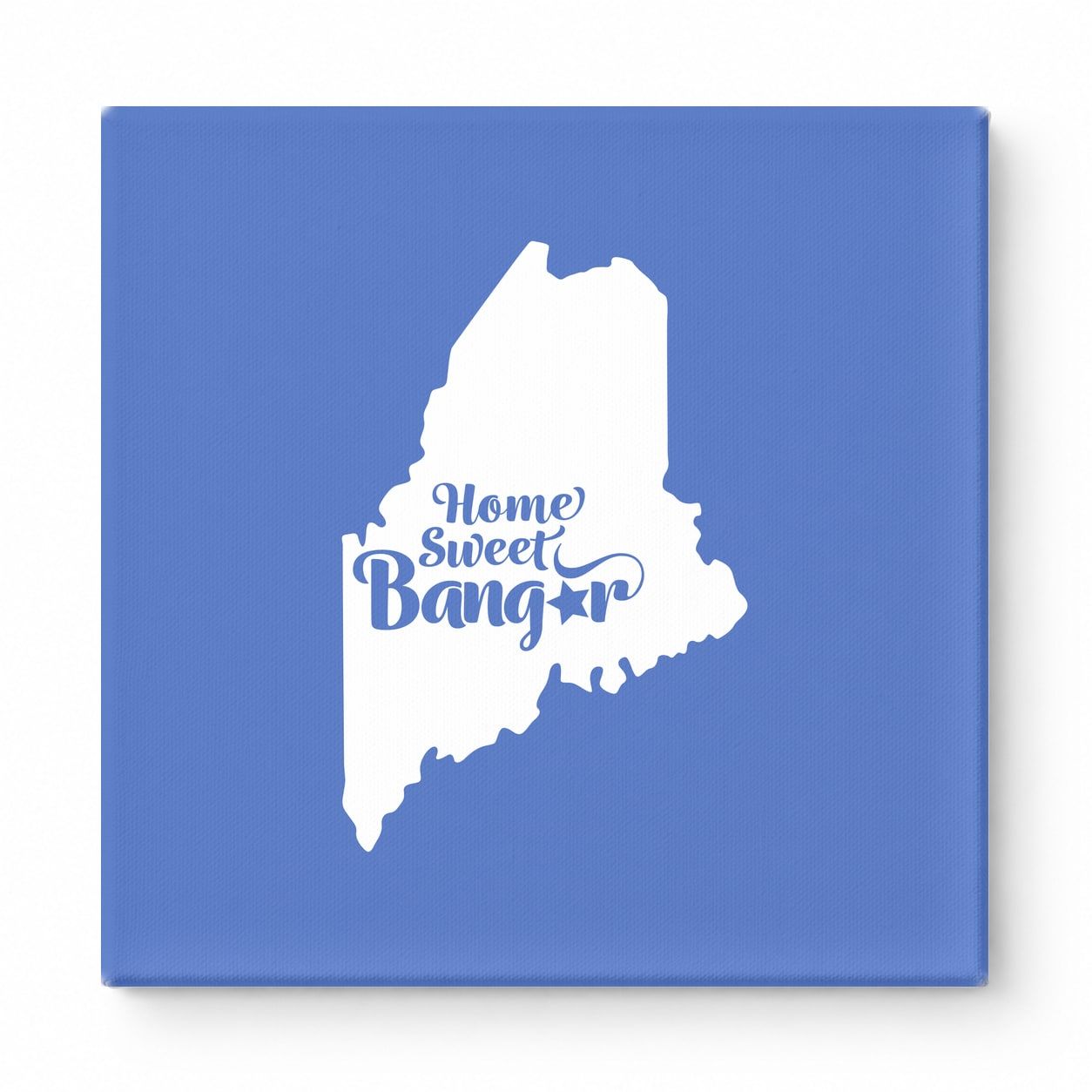Home Sweet Bangor — Maine State Silhouette