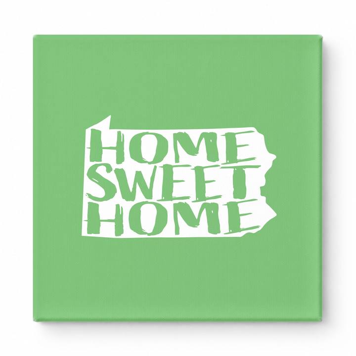 HOME SWEET HOME — Pennsylvania State Silhouette