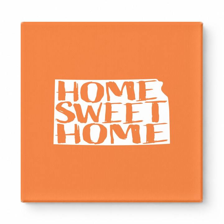 Home Sweet Home Kansas — Kansas State Silhouette