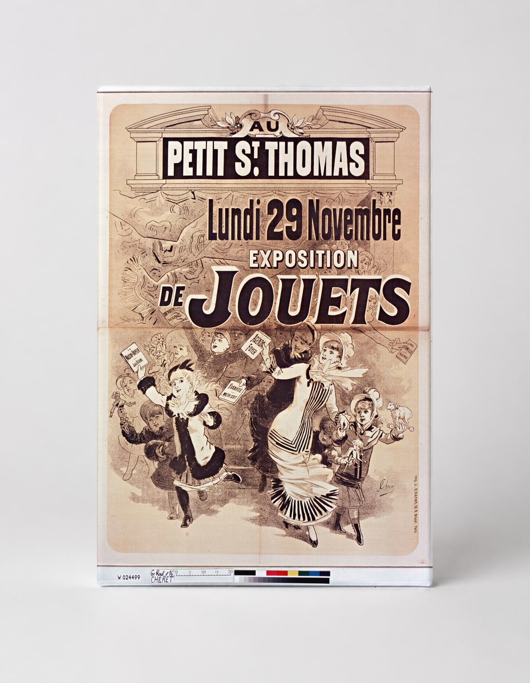 Au Petit St. Thomas Exposition de Jouets 1886 - Belle Époque Vintage Poster Wall Art