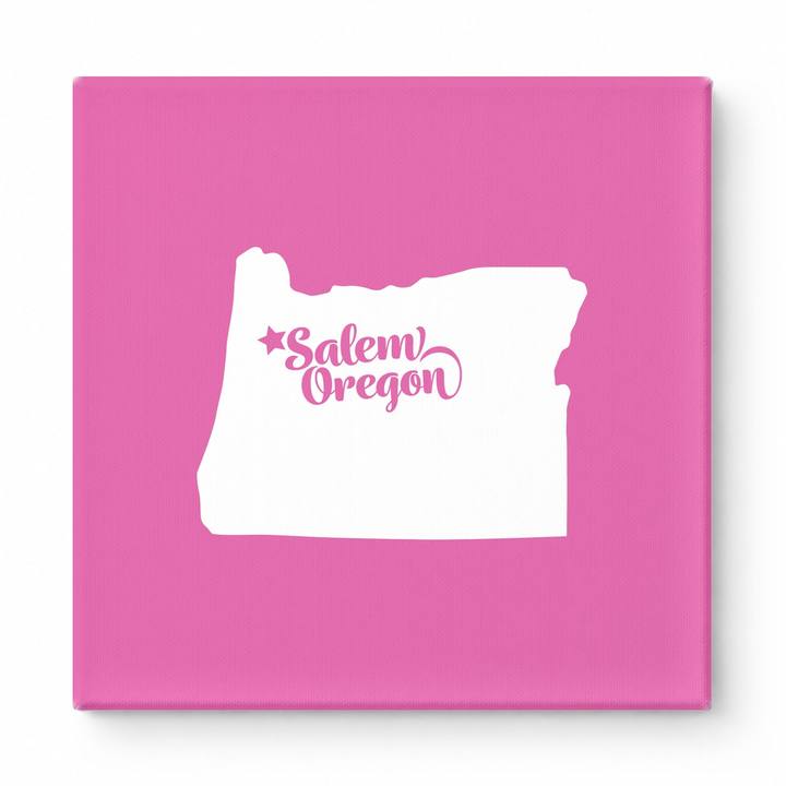 Home Sweet Salem — Oregon State Silhouette