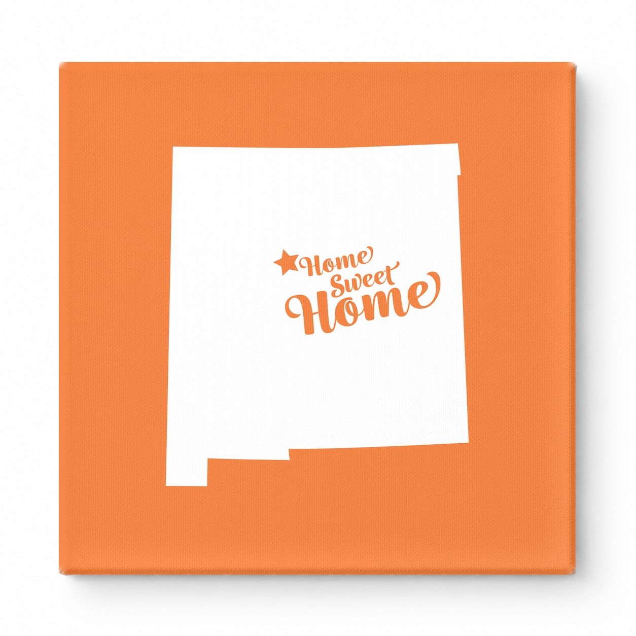 Home Sweet Santa Fe — New Mexico State Silhouette