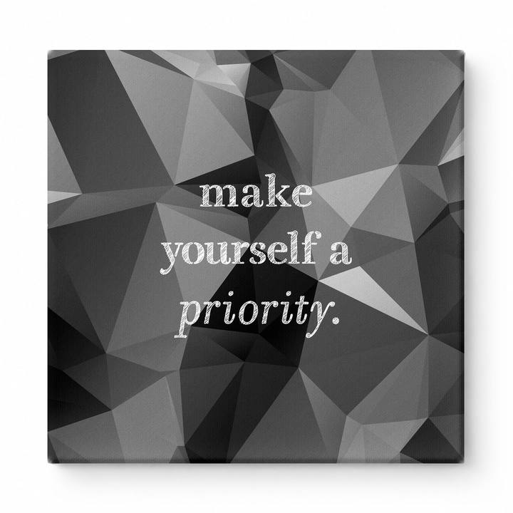 Make Yourself a Priority — Geometric Low-Poly