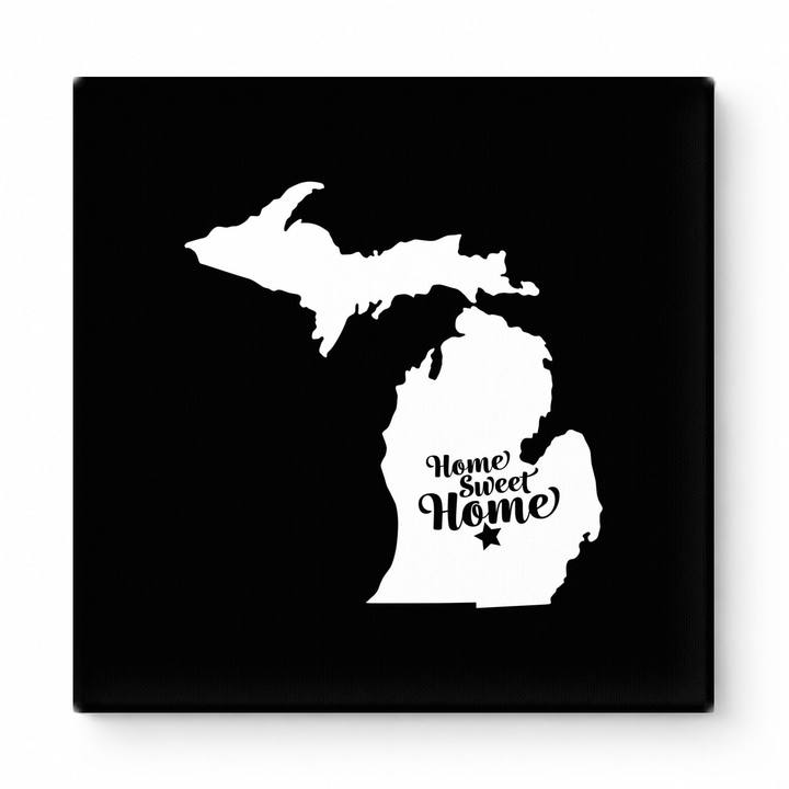 Home Sweet Home — Michigan State Silhouette
