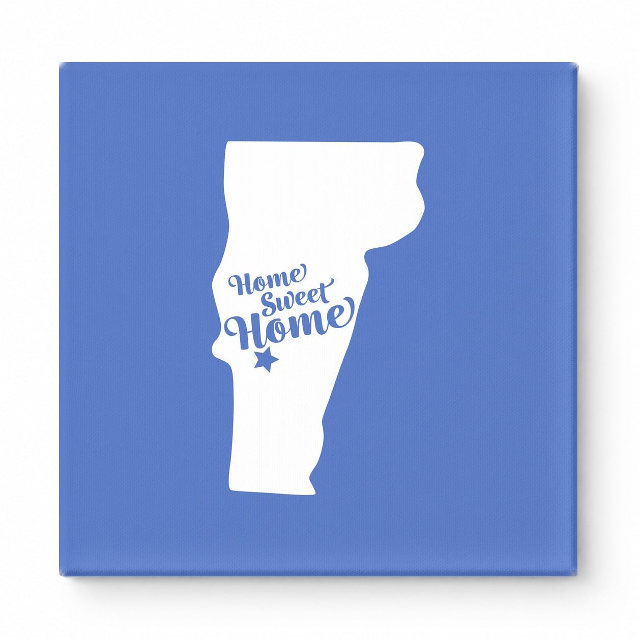 Home Sweet Rutland — Vermont State Silhouette