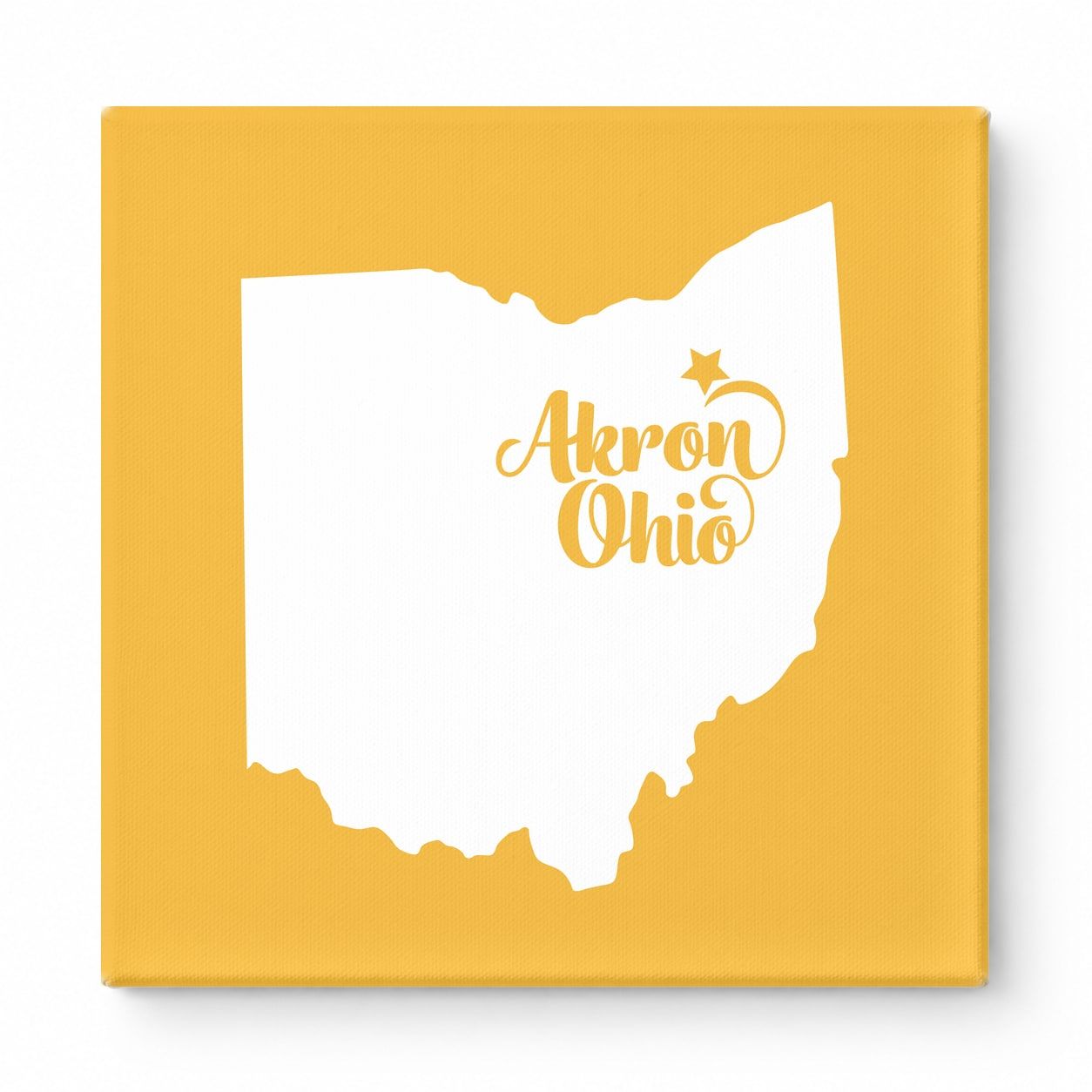 Home Sweet Akron — Ohio State Silhouette