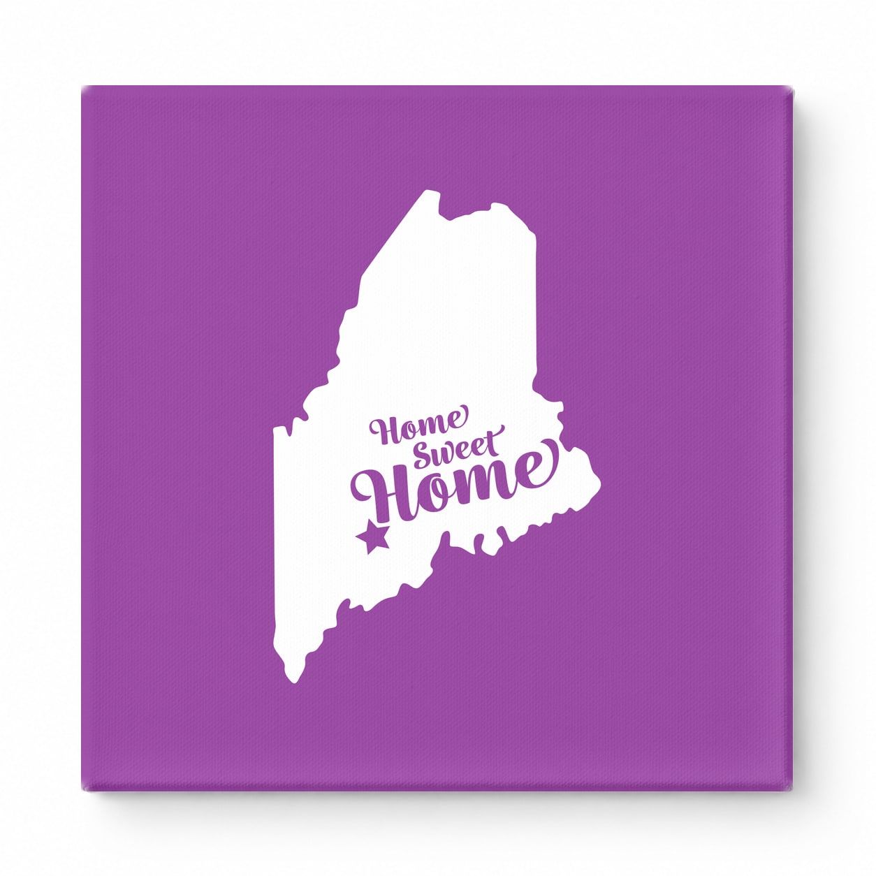 Home Sweet Bangor — Maine State Silhouette