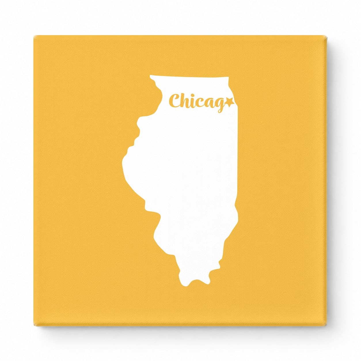 Home Sweet Chicago — Illinois State Silhouette