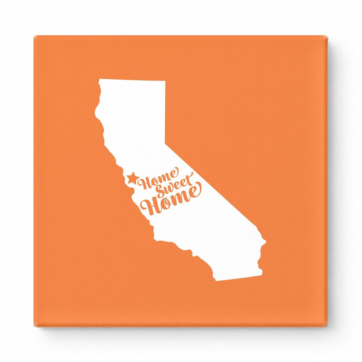 Home Sweet San Jose — California State Silhouette