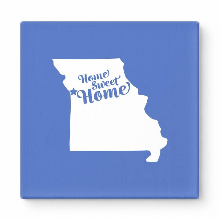 Home Sweet Kansas City — Missouri State Silhouette