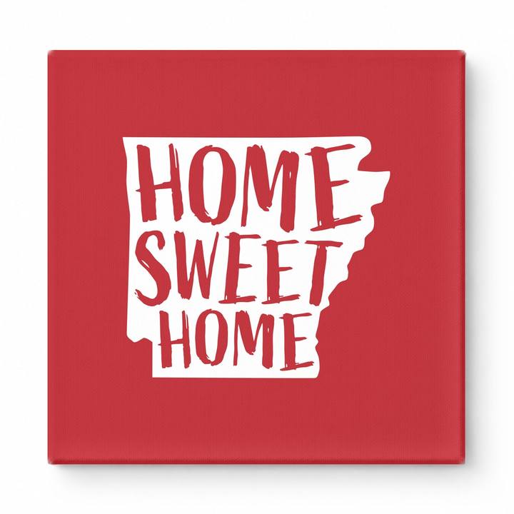 HOME SWEET HOME — Arkansas State Silhouette