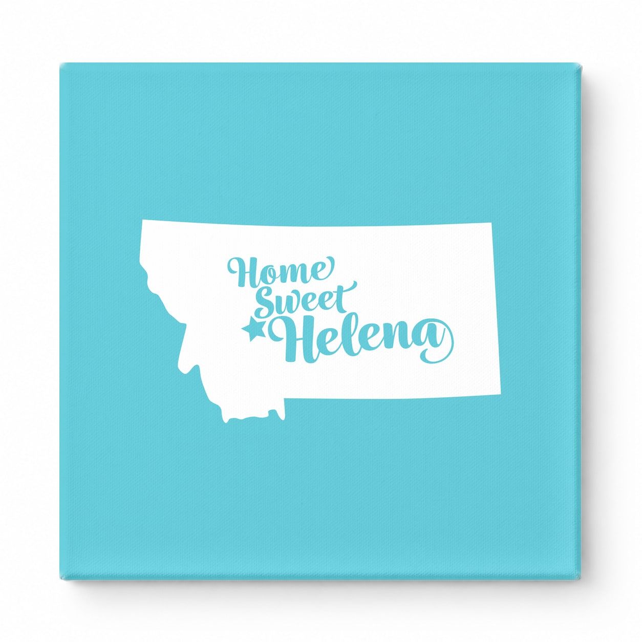 Home Sweet Helena — Montana State Silhouette