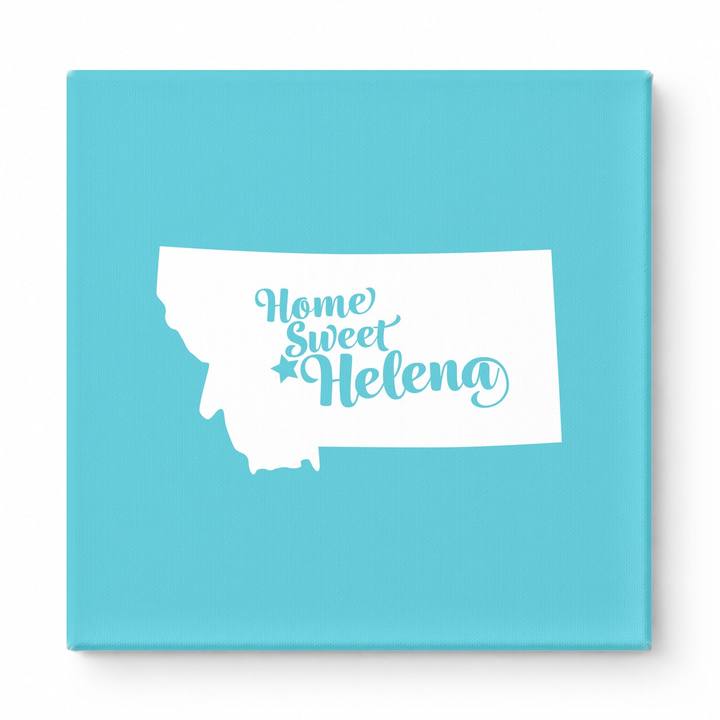 Home Sweet Helena — Montana State Silhouette