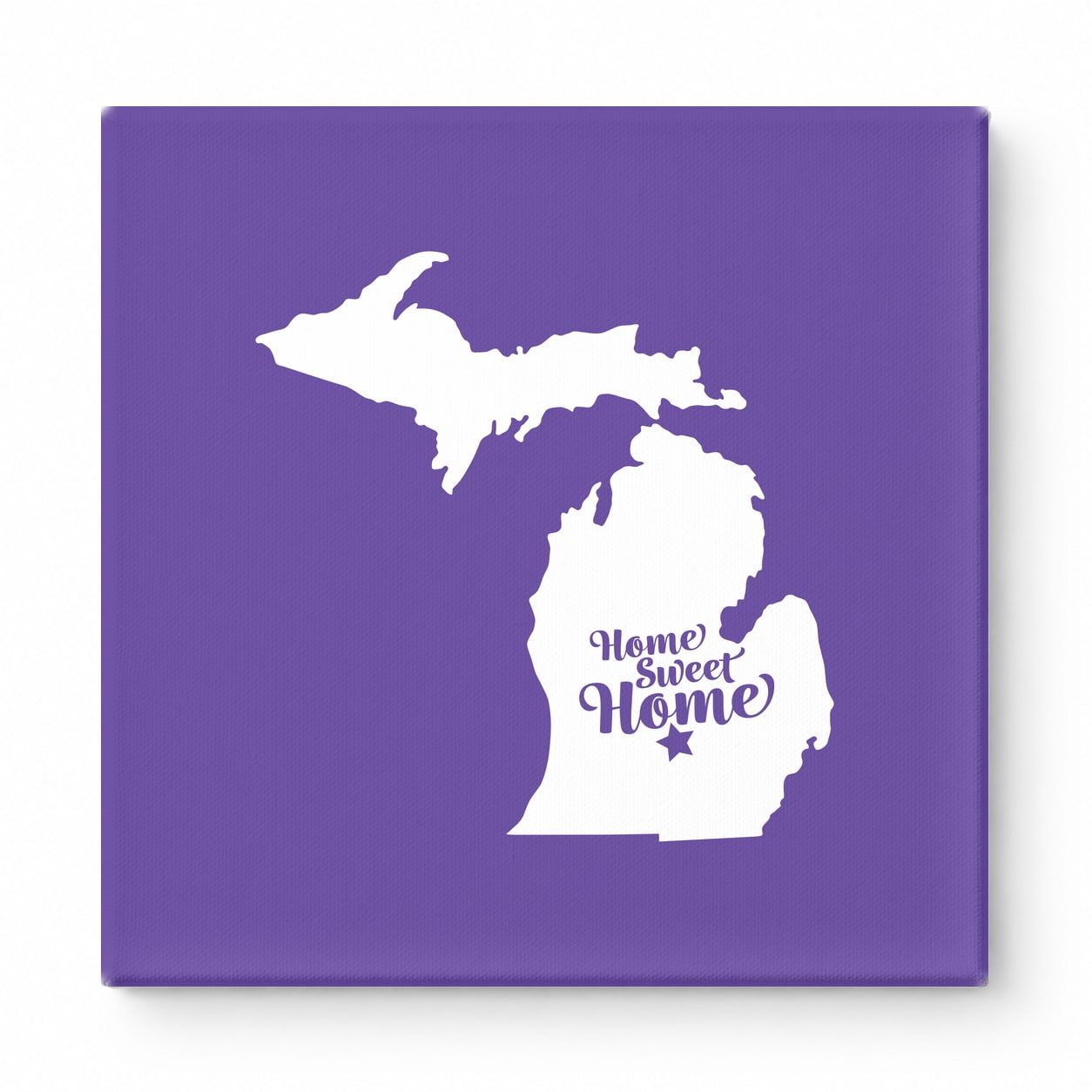 Home Sweet Home — Michigan State Silhouette
