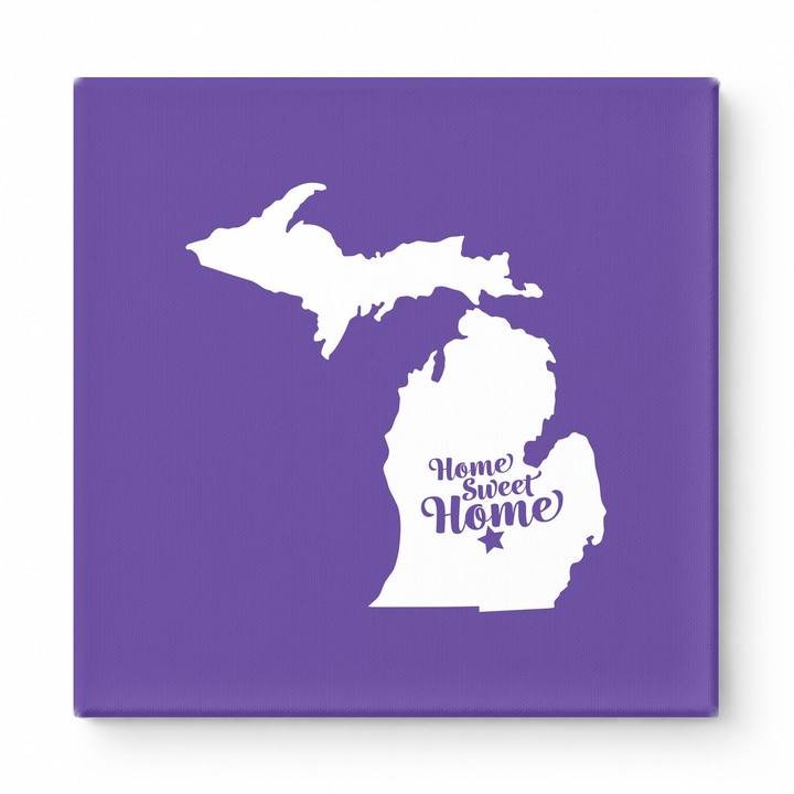 Home Sweet Home — Michigan State Silhouette