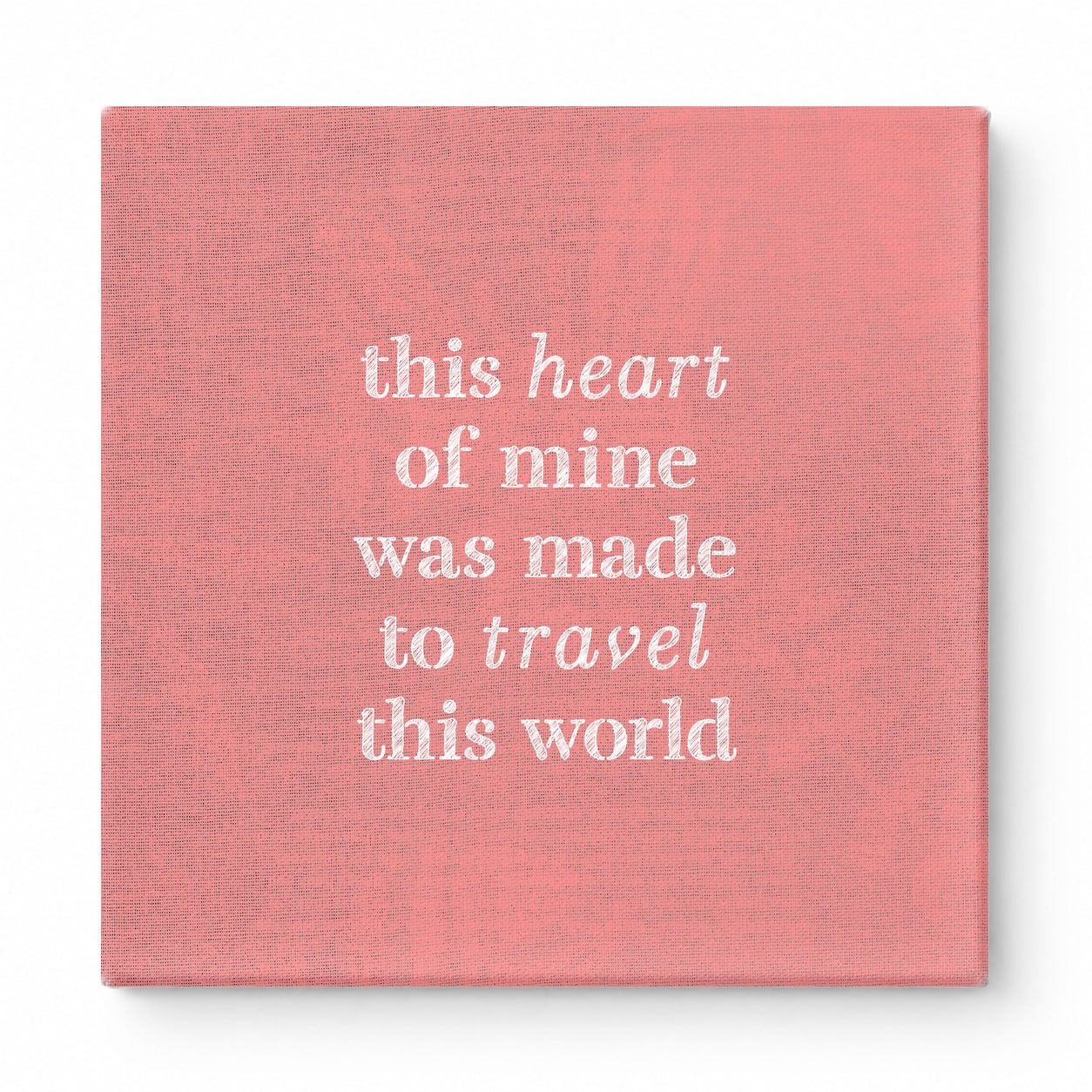 This Heart of Mine Was Made to Travel This World — Geometric Low-Poly