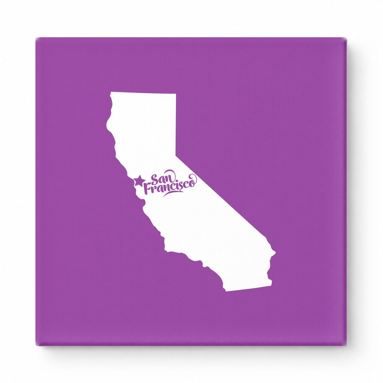 Home Sweet San Francisco — California State Silhouette