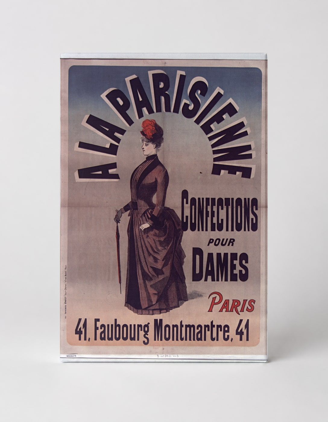 A La Parisienne Confections Pour Dames 1890s - Belle Époque Vintage Poster Wall Art