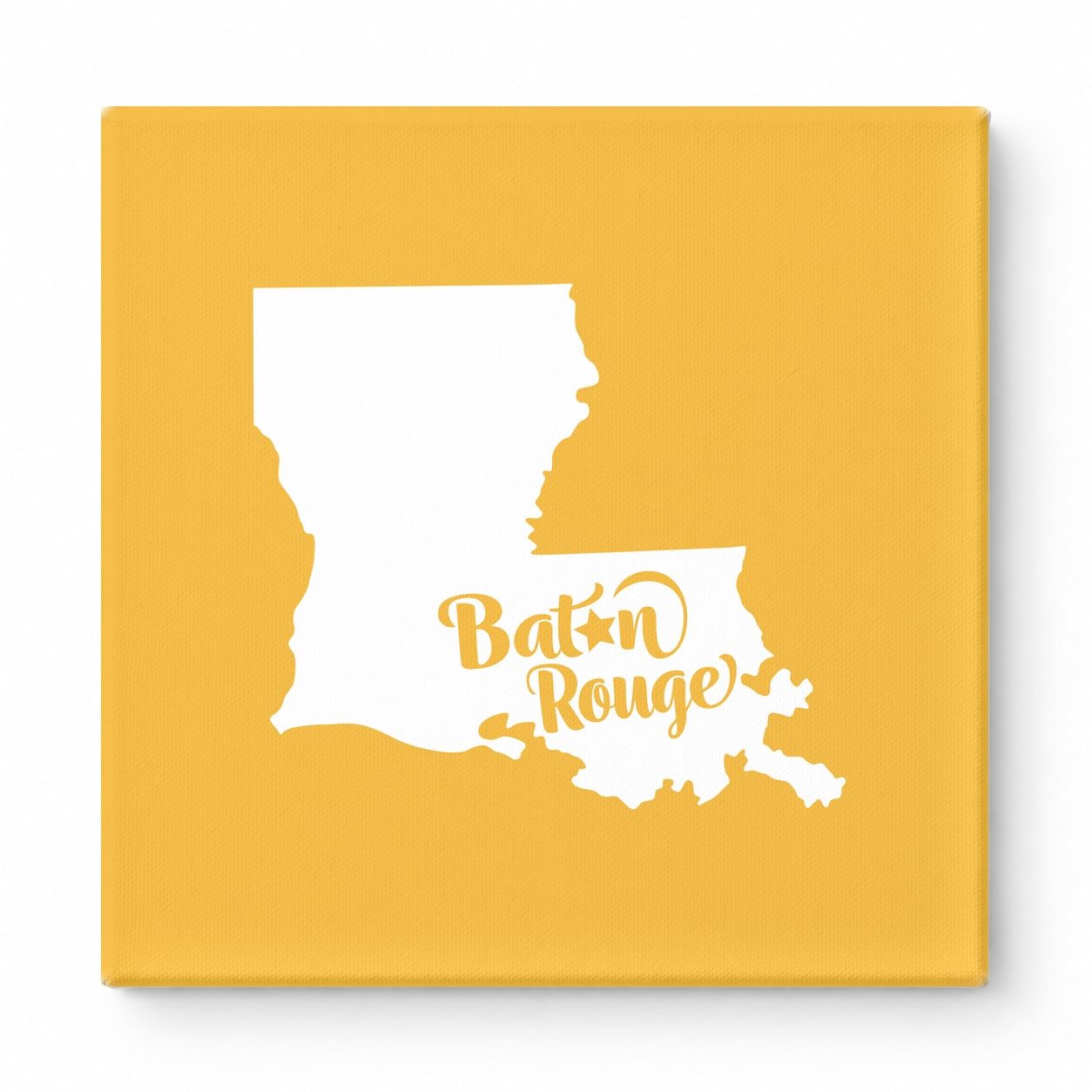 Home Sweet Baton Rouge — Louisiana State Silhouette