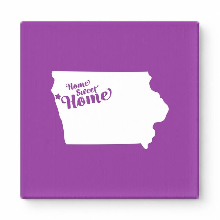Home Sweet Sioux City — Iowa State Silhouette