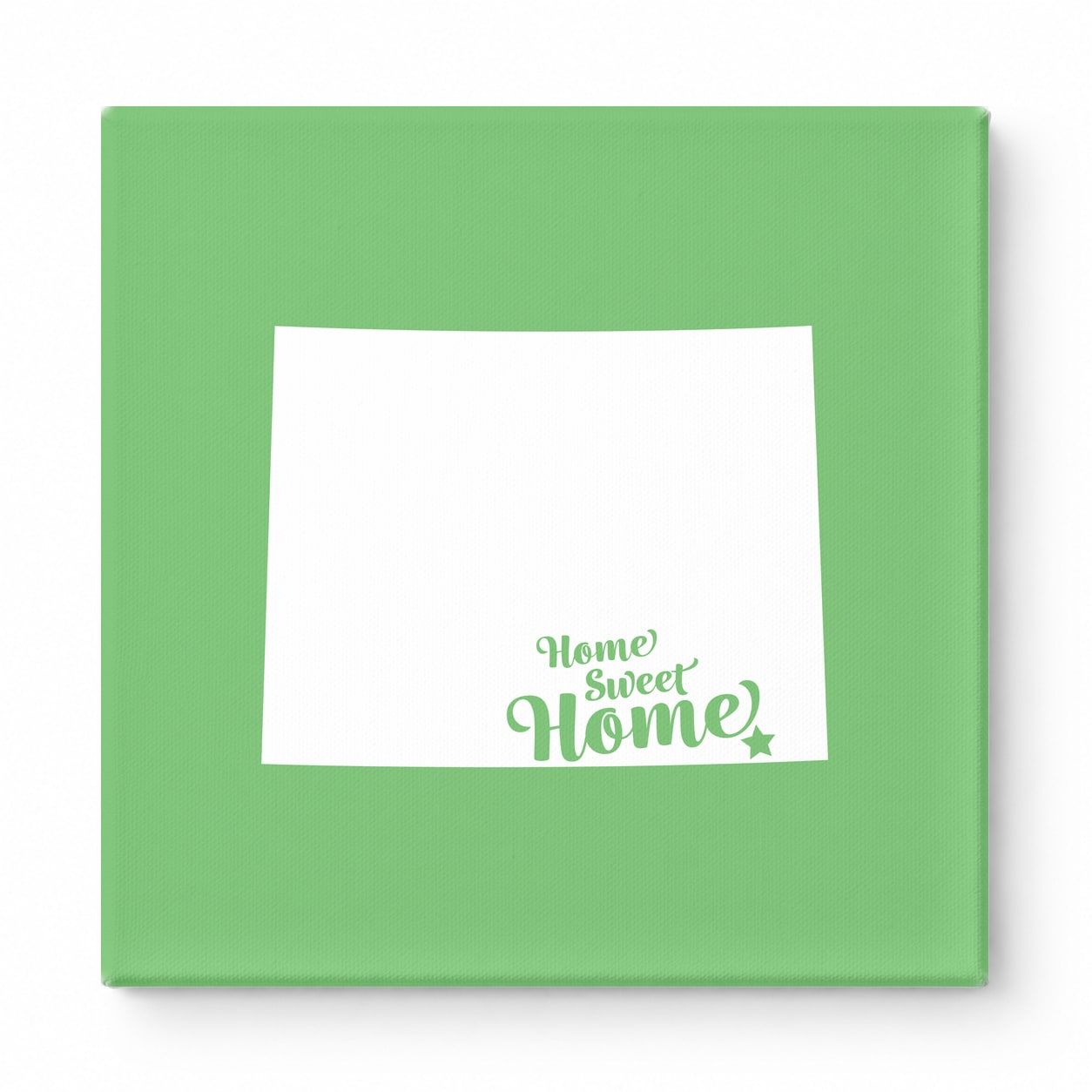 Home Sweet Cheyenne — Wyoming State Silhouette