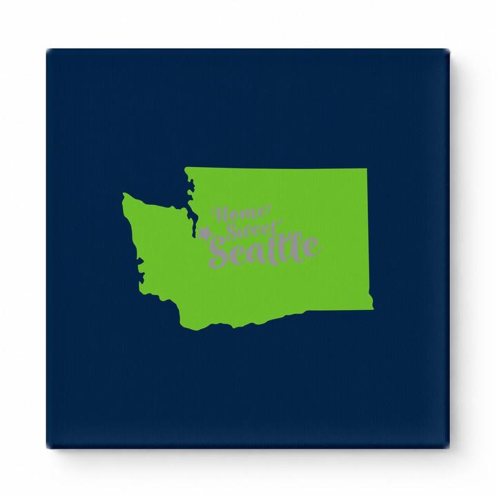 Home Sweet Seattle — Washington State Silhouette