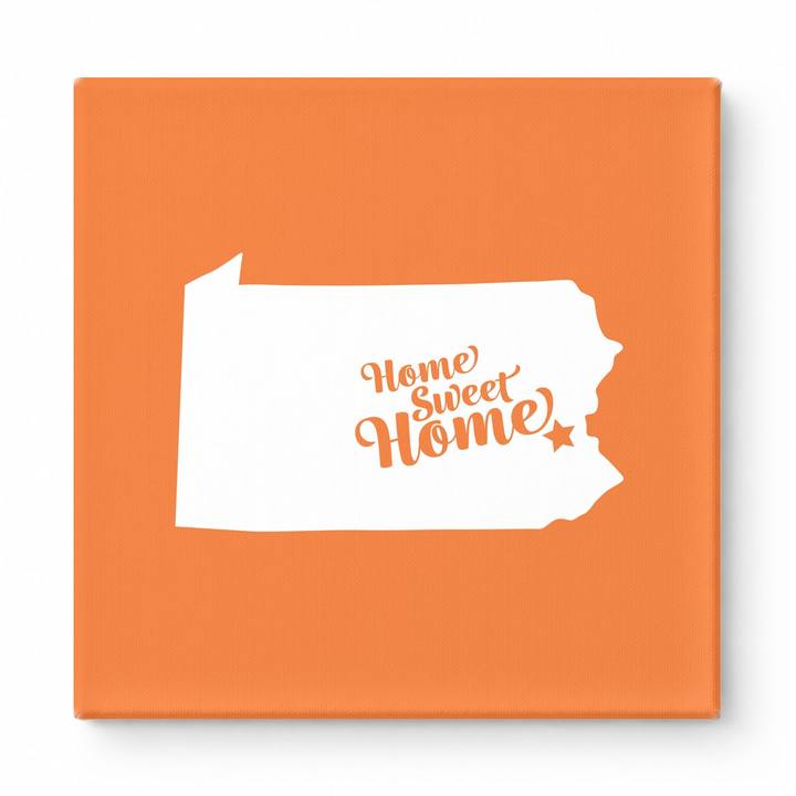Home Sweet Harrisburg — Pennsylvania State Silhouette