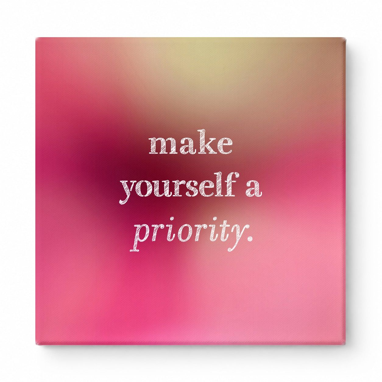 Make Yourself a Priority — Geometric Low-Poly