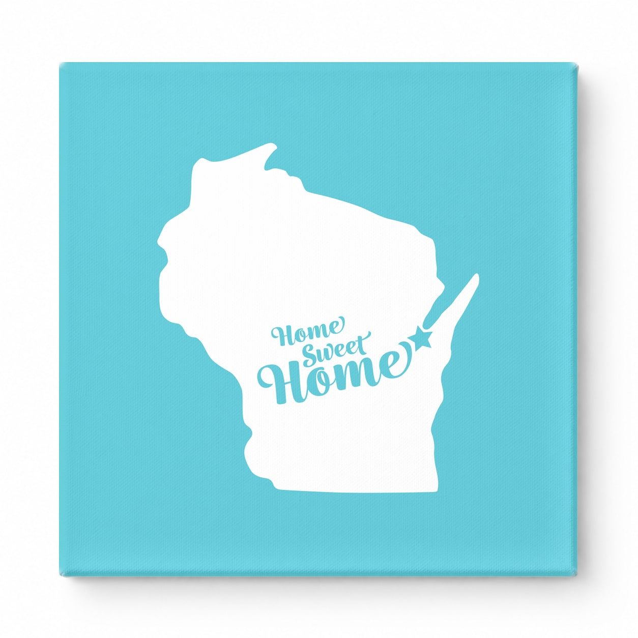 Home Sweet Green Bay — Wisconsin State Silhouette