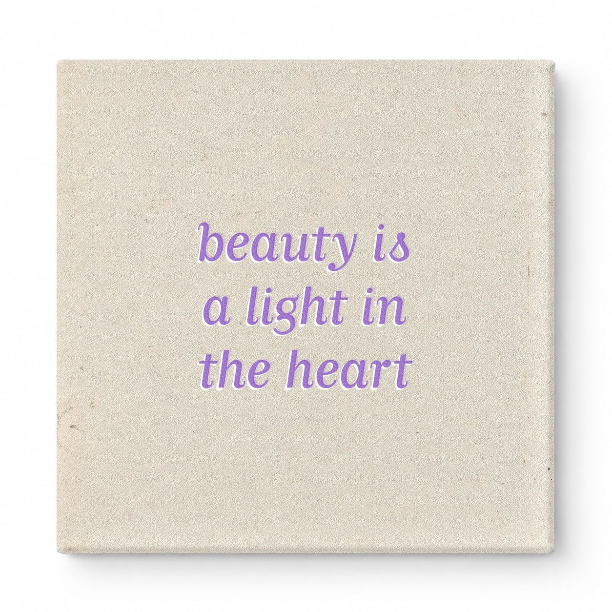 Beauty Is a Light in the Heart — Geometric Low-Poly