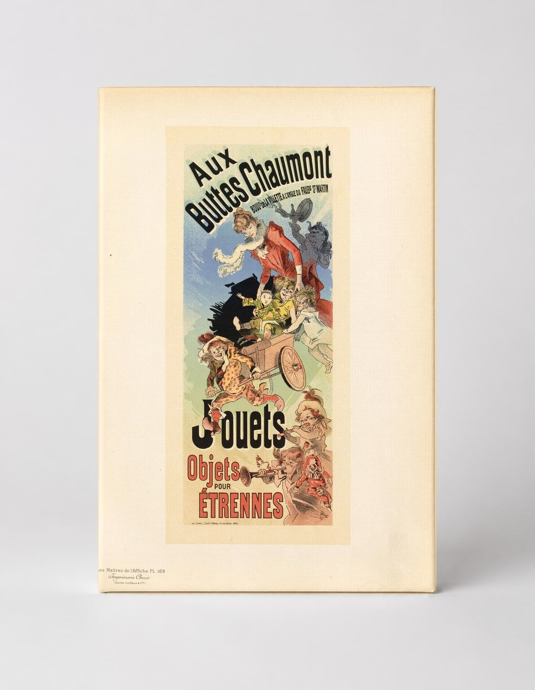 Aux Buttes Chaumont Jouets 1890s - Belle Époque Vintage Poster Wall Art