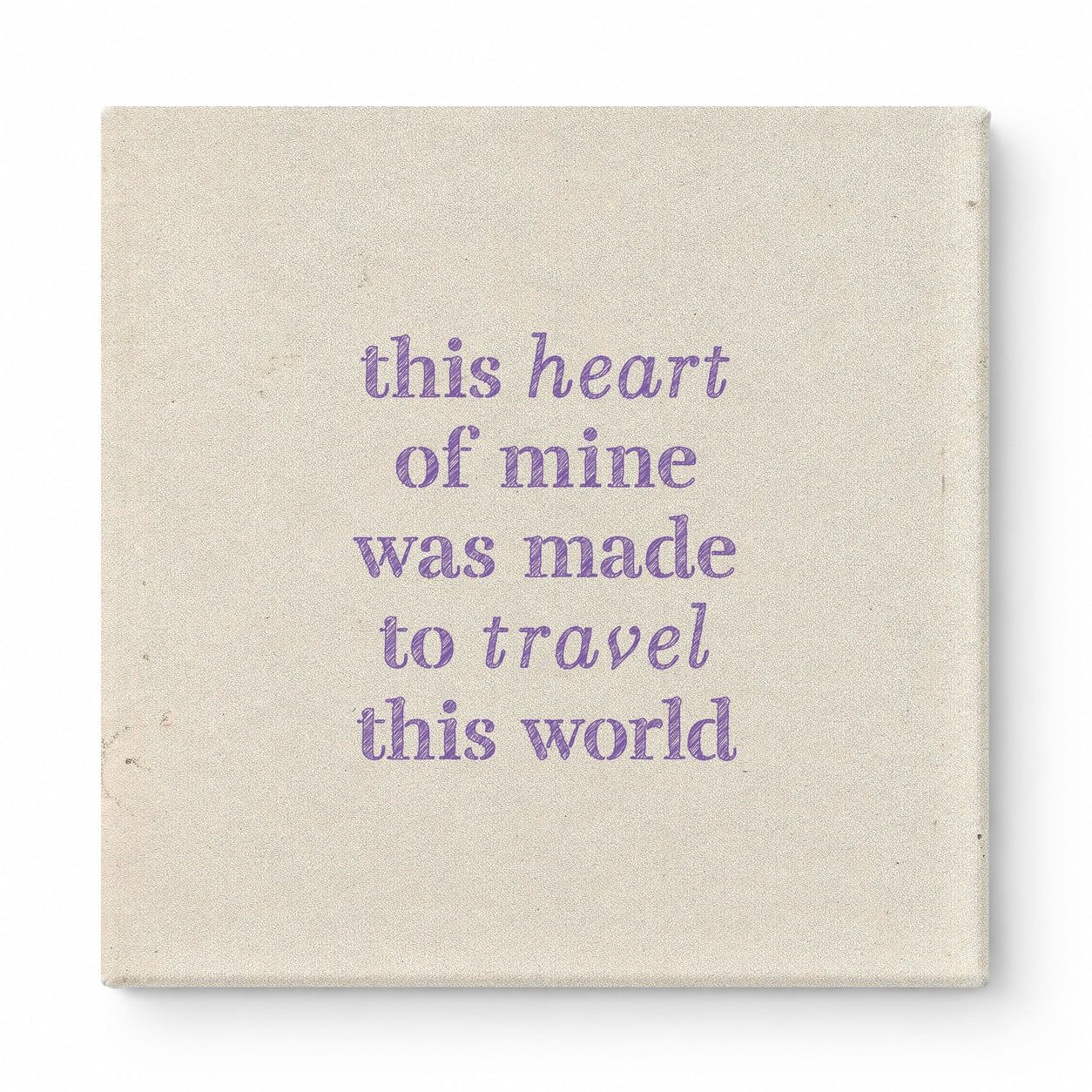 This Heart of Mine Was Made to Travel This World — Geometric Low-Poly