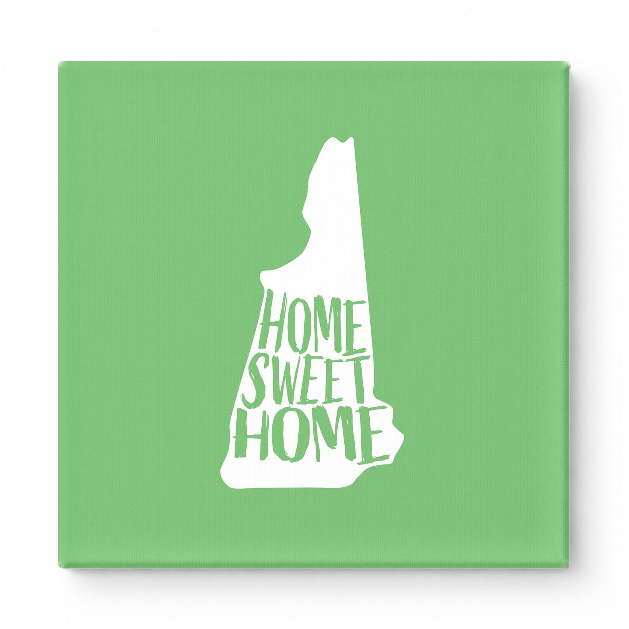 HOME SWEET HOME — New Hampshire State Silhouette