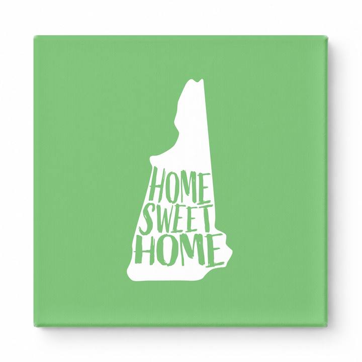 HOME SWEET HOME — New Hampshire State Silhouette