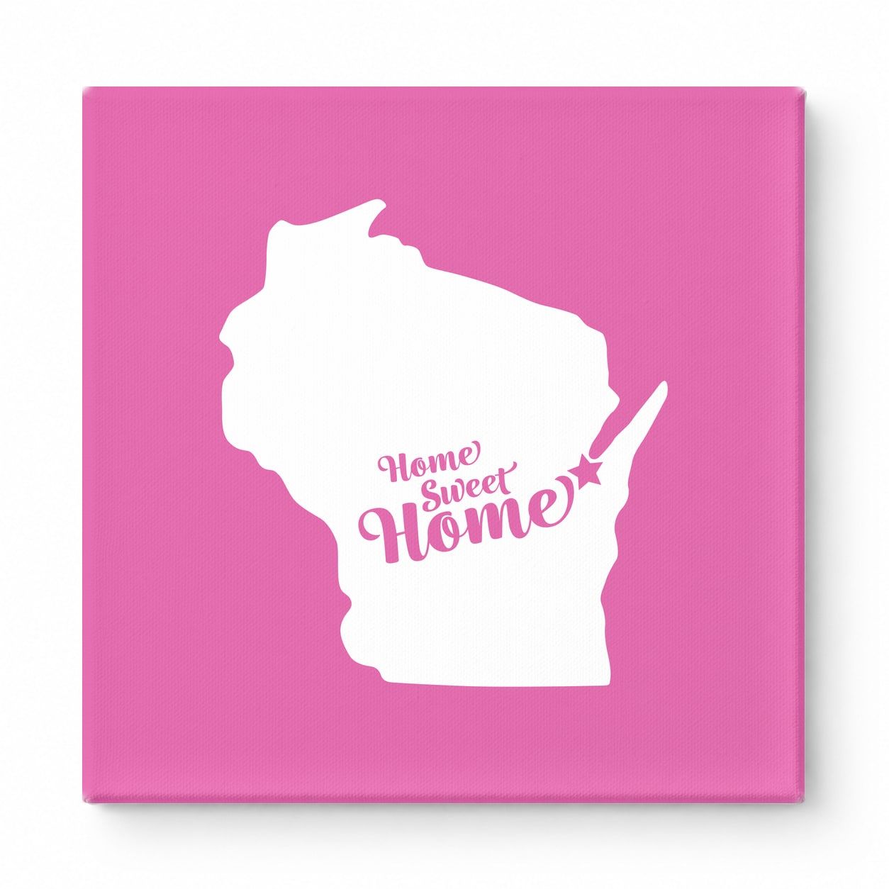 Home Sweet Green Bay — Wisconsin State Silhouette