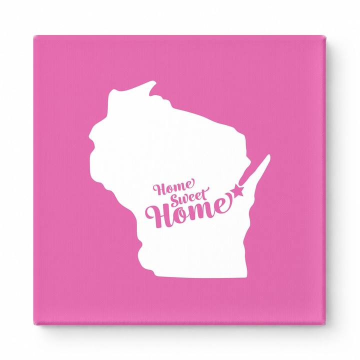 Home Sweet Green Bay — Wisconsin State Silhouette