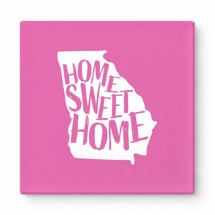 HOME SWEET HOME — Georgia State Silhouette