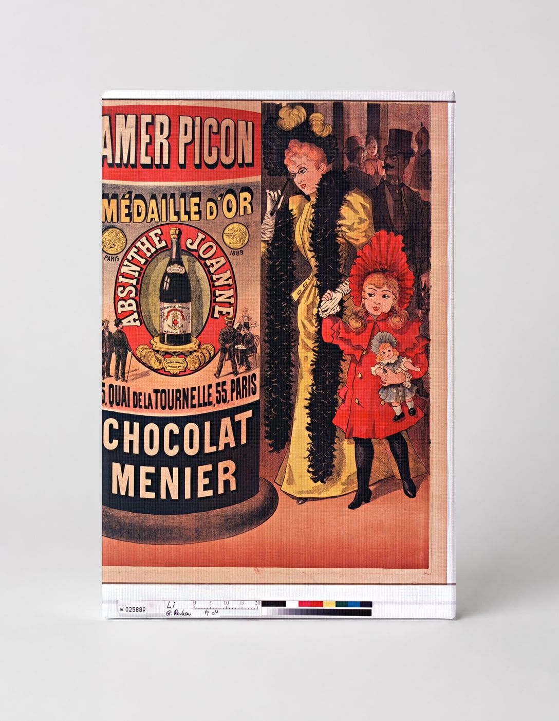 Amer Picon Absinthe Joanne 1890s Belle Époque Vintage Poster Wall Art
