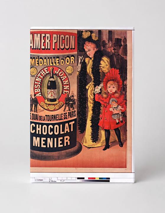 Amer Picon Absinthe Joanne 1890s Belle Époque Vintage Poster Wall Art
